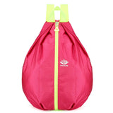 Fashionable Skin Bag Foldable Sports Backpack Outdoor Travel Bag Portable Water-Resistant Double Shoulder Bag for Active Living