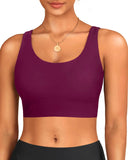 2026 Sport Swim Vest Swimsuit Only Tops Padded Swimwear Women Solid Bathers Bathing Swimming Swim Suit Female