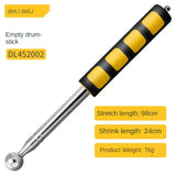 DELI 160MM Multi-functional Telescopic self defense hammers empty drum hammer room test rod inspection room tools metel test