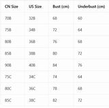 Sexy Lace Women's Bra with Patterned Engraved Cups Deep V Minimizer Bra Underwire Push-Up Stylish Ladies Intimate Underwear