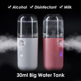 Chargeable Rain Cloud Humidifier Home Small Air Humidifiers Personal Facial Sprayer Humidifier Atomizer 30ml Bedroom Mist Cooler