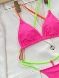 2026 New Sexy One Piece Swimsuit Swimwear Women Solid Patchwork Corss Straps Bathing Suit Beachwear Thong Maillot De Bain Femme
