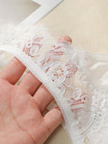 Women's low waisted lace thong with seamless hollow out lifting buttocks easy to wash and dry comfortable underwear C2324