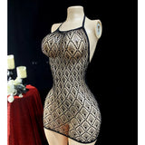 Sexy Women Fishnet Hollow Out Cover Up Dress See Through Bodycon Beach Swimwear Summer Style