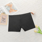 Women's Oversized Underwear With Ice Silk Seamless And Non Tight Safety Pants, Anti Glare Suitable For Plump Women XL-4XL Z2420
