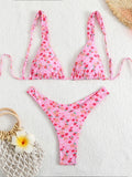 2026 Triangle Strappy Bikini Women Sexy Swimwear Female Brazilian Swimsuit Bathers Bathing Swimming Swim Suit Beachwear Summer