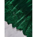Summer Sleeping Skirt Sexy Lingerie Women See Through Sleepwear Thin Halter Nightdress And Thong Set Female Sexy Lace Nightgowns