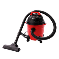 15L/4Gal Wet/dry vacuum rolling vacuum cleaner, portable heavy-duty workshop, vacuum 3-in-1 function,HEPA Cartridge,Flat mouthed