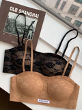 MOYISU Parisian Lace Bra Women Strapless Summer Push Up Small Bust Multiway Wear Bandeau Bralette UK Ship Fashion Top Bestseller