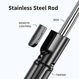 Portable Bluetooth Selfie Tripod Retractable Multifunctional Phone Holde With Selfie light Wireless Remote Bracket Shutter