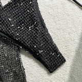 With Fishnet Sarong Skirt Halter Micro Bikini Women Swimwear Female Swimsuit Three-pieces Bikini Set Bathing Suit Swim Beachwear