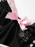 Women's Sexy Lingerie Lace Bra Set Erotic Underwear Set Bralette Bra and Panty Garter Set Sex Hot Erotic Sleepwear