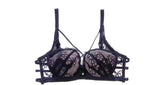 Summer Christmas Lingerie Set Red Lace Bra Lightweight Low Back Support Comfort Bralette Pure Desire AU Sizes MOYISU Sexy Tushy