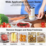Mini Electric Air Pump USB Rechargeable Automatic Vacuum Compression Machine for Food Fresh-Keeping Storage Bags Vacuum Pump