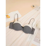Women's Pure Sensual Lace Lingerie Set, Summer Thin Bralette Small Breasts Gather Push Up No Empty Cup Beautiful Bra Cover Set