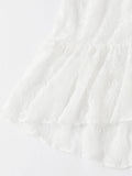 Womens Summer Sheer Shirts Flare Long Sleeve Mock Neck Lace Floral Tops Fashion Ruffled Peplum Hem Cropped T-shirts