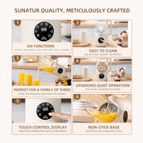 SUNATUR 2025 New Mini Blender Multifunctional Soy Milk Maker Automatic Home Use Philippines