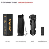 Professional Phone Tripod Stand for Live Streaming Selfie Portable Desktop Camera Tripod with Flexible Legs