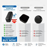 Zigbee IR Remote Control Wireless Universal Infrared Blaster Temperature Humidity Sensor Zigbee2mqtt TUYA Smart Life Automation