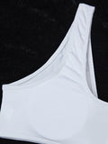 2026 Ring Linked Bikini Solid Bandage Swimwear Female Sexy Swimsuit Women Bathers Bathing Swimming Swim Suit Beachwear