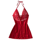Lace Underwear Women Elegant Short Sleepwear Dress Design Loungewear Bodysuit Teddy Babydoll