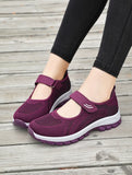 Women Shoes Breathable Vulcanized Shoes Purple Women Sneakers Fashion Breathable Mesh Casual Walking  Women Work