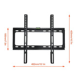 Universal TV Wall Mount Bracket for Most 26-63 Inch LED Plasma TV Mount up to VESA 400x400mm and 110 LBS Loading Capacity