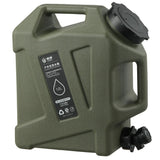 12L/10L Portable Camping Water Jug with Faucet Water Tank for Car Drinking Carrier Camping Large Capacity Water Storage Bucket
