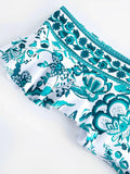 2026 Floral Print Butterfly Sleeve Swimsuit One Piece Swimwear Women Sexy Bathers Bathing Swimming Swim Suit Female Beachwear