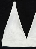 2026 Triangle High Waist Bikini Solid Strappy Swimwear Female Sexy Swimsuit Women Bathers Bathing Swimming Swim Suit Beachwear