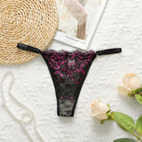 Toucheart Sexy Ultra Thin Underwear For Women Transparent Lace Underwear Comfortable Breathable Briefs Exotic Mesh Underwear New