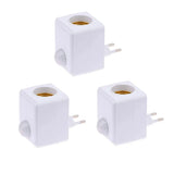 AC85-265V E27 Led Lamp Base with Motion Sensor PIR Human Induction Light Bulb Holder Socket Adapter Converter Adjustable