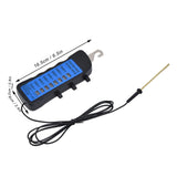Waterproof Fence Tester 12KV Neon Fence Voltage Tester 2000 to 12000V 8 Neon Indicator Lights Waterproof Fence Tester for Farms