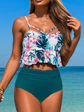 Printed Strappy Bikini 2026 High Waist Swimsuit Women Sexy Swimwear Female Bathers Swimming Bathing Swimming Swim Suit Beachwear