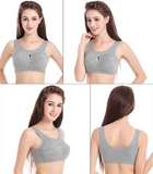 S-5XL Sports Bra Women Cotton Push Up Underwear Gym Jogging Crop Top Female Tops Yoga Vest Sport Bras for Women Sutian Feminino
