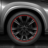 8M Car Wheel Rim Protection Decorative Strip Car Tire Styling Moulding Trim Tyre Guard Line Rubber Decoration Strip Amagi