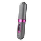 For Travel Beauty Hair Tool Wireless Mini Hair Styler Portable Rechargeable Curling & Straightening Comb Temperature Adjustable
