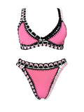 2026 Sexy Bikinis Summer Women Swimsuit Hand Crocheted Bikini Set Swimwear Beach Bathing Suit Biquini Female Monokini