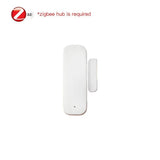 Tuya Zigbee Door Window Sensor Alarm Detector Burglar Magnetic Contact Open Close Alexa Google Smart Life Smart Home Security