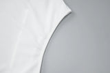 FDYOUI Fashion Turtleneck Sleeveless Tank Tops Streetwear Y2K Woman Clothes Backless Solid Corset T-shirt Female Skinny Crop Top
