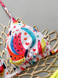 Halter Triangle String Thong Bikinis 2026 Women Sexy Swimsuit Brazilian Swimwear Female Bathers Bathing Swimming Swim Suit