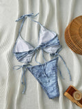 2026 Sexy Cowboy Monokini Swimsuit One Piece String Ring Link Swimwear Women Bathers Bathing Swimming Swim Suit Female Beachwear
