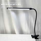 Nail Desk Lamp Led Clip-On Clamp Table Lamp Bendable Nail Fill Light Eye Lamp Professional Embroidery Tattoo Nail Salon Tools