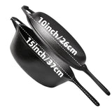 AEDG Cast Iron Skillet Set Preseasoned Nonstick Cookware