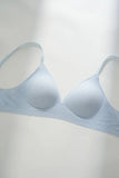 Sexy Kawaii Checkered Bralette Small Bust Lift Japanese Style Anti-Sagging Wirefree Pure Cotton Set Breathable Comfort Bra S-XL