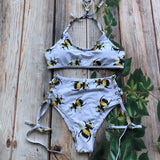 Bandage Bikini Sport Swimwear Women Swimsuit High Waist Bikini Set Push Up Maillot De Bain Femme Beachwear 2026 Bathing Suit