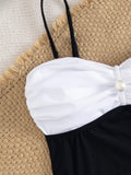 2026 One Piece Swimsuit With Cover Up Trend Swimsuit Women Swimwear Black Swim Suit Bodysuit Bathing Suit Beach Wear