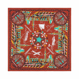 Cotton Bandana Scarf Skull Paisley Hip Hop Headband