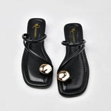 Beach Flip Flop Clip Toe Women Flats Slippers Shoes Outdoor Casual Ladies Low Heel Slides