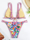 Printed Micro Bikinis 2026 Brazilian Bikini Women Swimwear Female Swimsuit Two-pieces Bikini Set Bathing Suit Swim Beach Wear